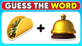 Can You Guess the WORD By The Emoji? 🤔| Emoji Quiz #7