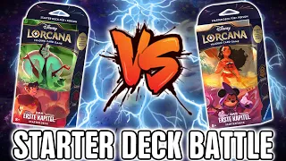 Smaragd & Rubin VS Bernstein & Amethyst 🥊 Disney Lorcana Starterdeck Battle