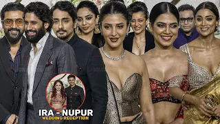 South Celebrities arrives at Aamir Khan's Daughter Reception | Suriya, Shruti, Naga C, Siddharth