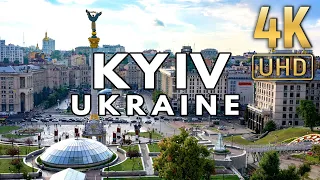 Kyiv (Kiev) Ukraine in 4k Ultra HD Drone