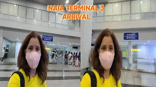 NAIA Terminal 3/Inside Arrival Area/FannVer   #naia   #terminal3