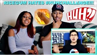 "THE HUH CHALLENGE MUST BE STOPPED!!!" By Ricegum Reaction!!!