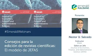 Consejos para la edición de revistas científicas: el modelo de JEFAS