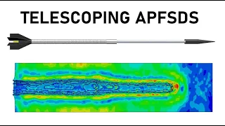 TELESCOPING APFSDS | Rod & Tube APFSDS Armour Penetration Simulation | Unique APFSDS Vol. 1