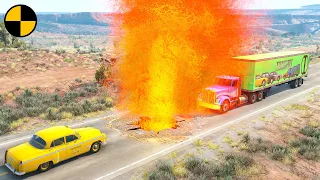 Cars vs Lava Pit 😱 BeamNG.Drive