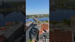 View of Riga from the tower of St. Peter's Church