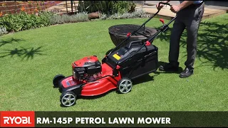 RM-145P Petrol Lawn Mower.