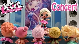 🌸👏 LOL Surprise Dolls Concert Stop Motion Cartoon🌸👏