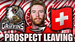 STEVE YZERMAN SENDS TOP RED WINGS PROSPECT TO SWITZERLAND… (Jared McIsaac, Grand Rapids Griffins)