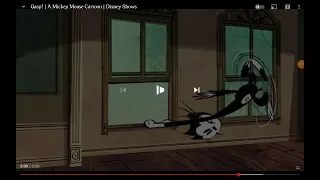 mickey mouse Gasp! scp 096 cat IN THE SHOW??