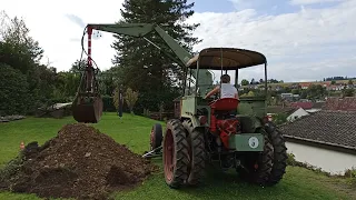 T157 / 2 DDR Bagger bei der Arbeit