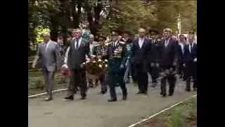 Митинг ко Дню освобождения Донбасса в г. Волновахе