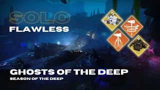 Solo Flawless Dungeon "Ghosts of the Deep" - Solar Titan - Season of the Deep - Destiny 2