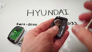 Hyundai Elantra Key Fob Battery Replacement (2014 - 2020)
