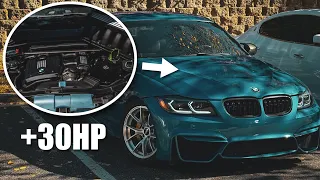 How To Make a BMW 328i Faster: N52 3 Stage Intake Manifold Install And Tune