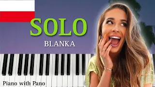 Blanka - Solo | Poland ðŸ‡µðŸ‡± | Piano Version | Eurovision 2023