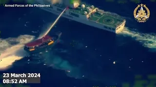 China uses water cannons against Philippine ship | REUTERS