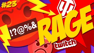 #23 Rage & Streamers 😡 | Best Angry Moments | World of Tanks