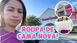 FUI A PROCURA DE UM EDREDOM NOVO PRA MINHA CAMA E COMPREI UM LINDO | O SOFÁ FICOU LIMPINHO | VLOG