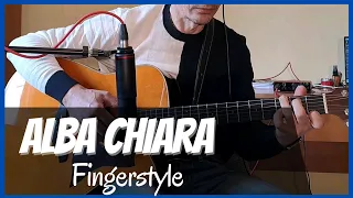 Alba Chiara - Vasco Rossi ( Fingerstyle Guitar)