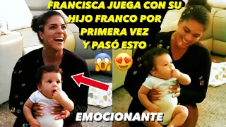 Francisca Lachapel En Shock Juega Con Su Hijo Franco Por Primera Vez Con Solo 3 Meses y Pasó Esto 😱