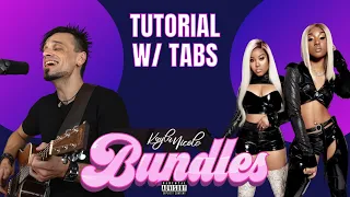 How To Play 'Bundles (Feat. Taylor Girlz)' (Kayla Nicole) | QUICK HITS ON GUITAR [Tutorial]
