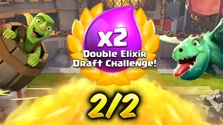 Sikerülni fog vagy elbukom?! | Double Elixir Draft Challenge 2/2 | Clash Royale Magyarul