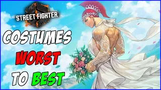 Ranking New Street Fighter 6 Costumes