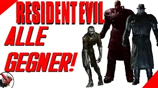 Absolut ALLE Gegner in der Resident Evil Reihe in einem Video!