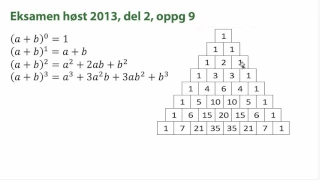 393 - Oppgave 9b, video 2