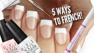 5 Ways To Get French Manicure Nails!