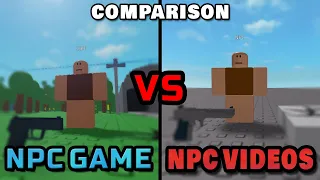 NPC Game vs. NPC Ending Suggestions (COMPARISON)