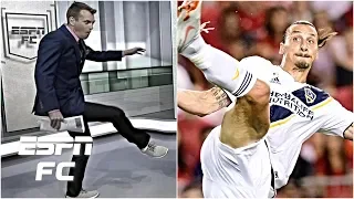 Dan Thomas tries to re-create Zlatan Ibrahimovic's acrobatic goal | Best of the Week