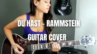 Rammstein - Du Hast Guitar Cover - Jess Luz