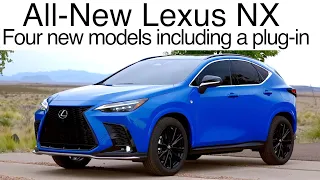 All-new 2022 Lexus NX // Four new models including a plug-in
