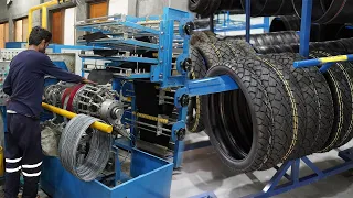 The Most Amazing Process of Motorcycle Tyres Making in Pakistan By Darson Tyres.