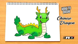How to draw Cute Chinese Dragon