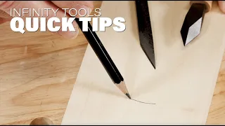 Quick Tip: Pencils are Dull, Marking Knives are Better!