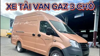 Xe tải van gaz 3 chỗ trong tháng 10 giá giảm mạnh cho ae đầu tư | xe tải van gaz thùng dài