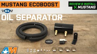 2015-2023 Mustang C&L Oil Separator; Driver Side Review & Install