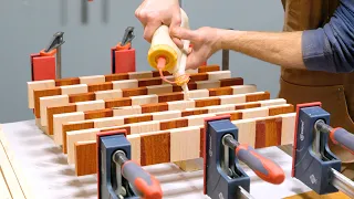 Custom Made Padauk and Maple Chess Board