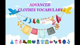 Advanced Clothes vocabulary 👕👖👗👚👛