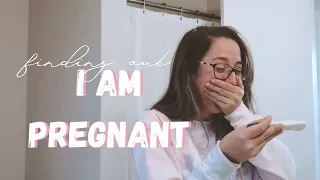 FINDING OUT IM PREGNANT!! | Live Test + Emotional Reaction