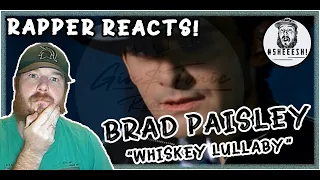 Brad Paisley ft. Alison Krauss - Whiskey Lullaby | RAPPER'S FIRST REACTION!