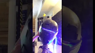 assassinaut pilot helmet / practical effect / props