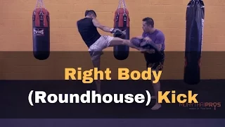 Right Body (Roundhouse) Kick - Muay Thai Technique