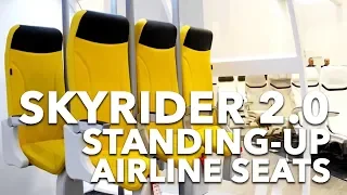 The Standing Airline Seats | Skyrider 2.0