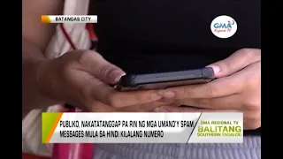 Balitang Southern Tagalog: Spam Messages