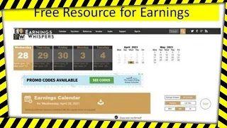 earnings whispers review, yes there is a free version available!