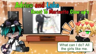 ✨Adrien And Luka Reacts To Marinette's and Ladybug's Glow Ups✨|•|🐞MLB🐱|•|Gacha Club